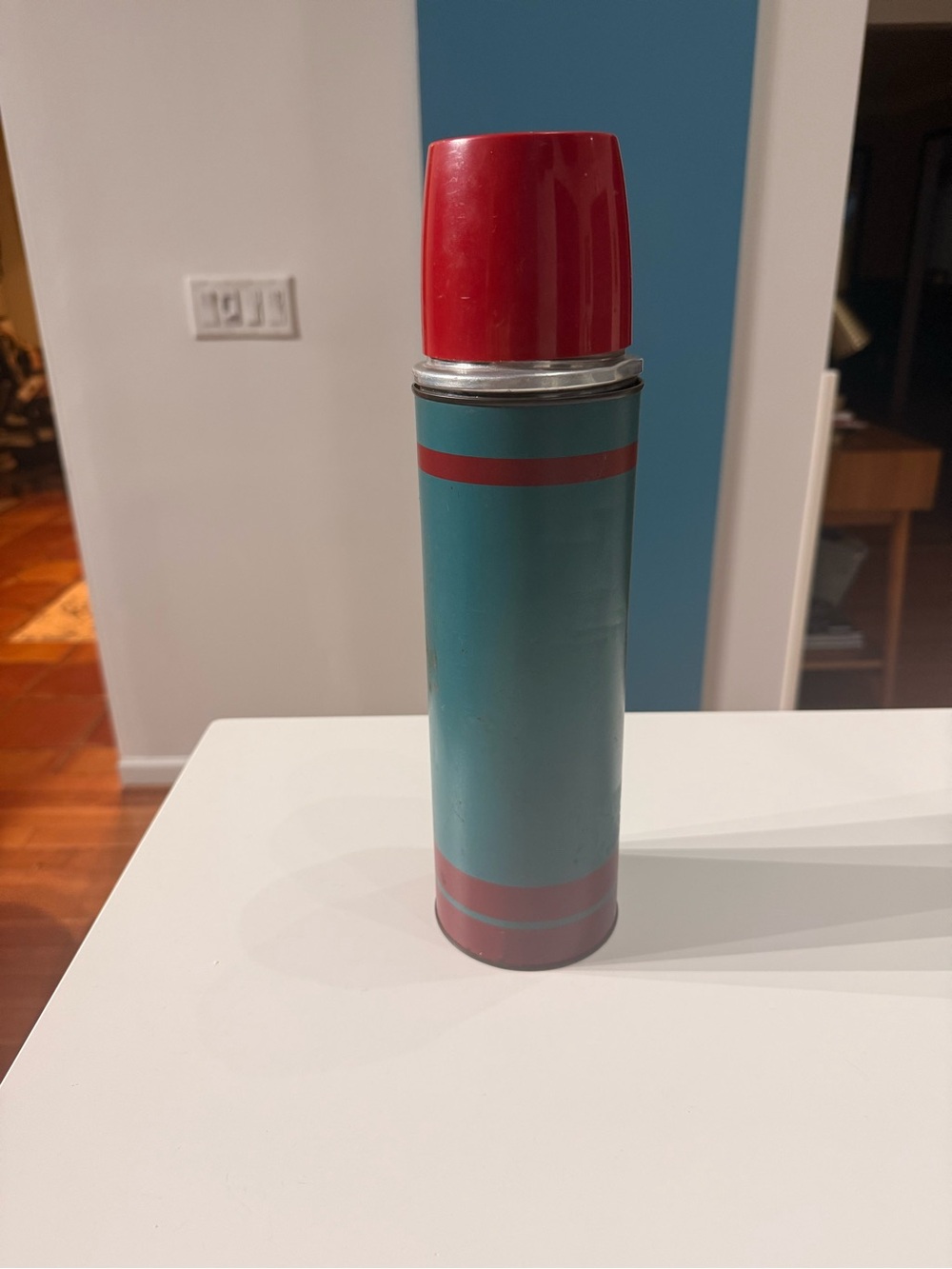 Vintage 1960’s JC Higgins Sears Robuck Vacuum Bottle - Water Thermos